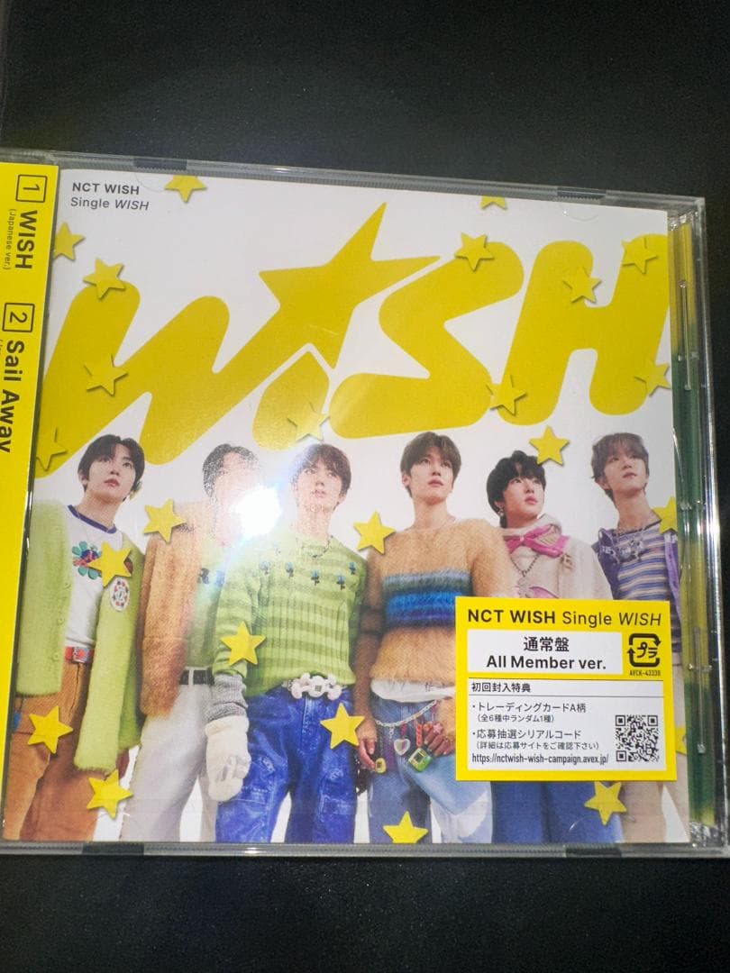 m*a様 初回生産限定盤 NCT WISH WISH(Japanesever.)