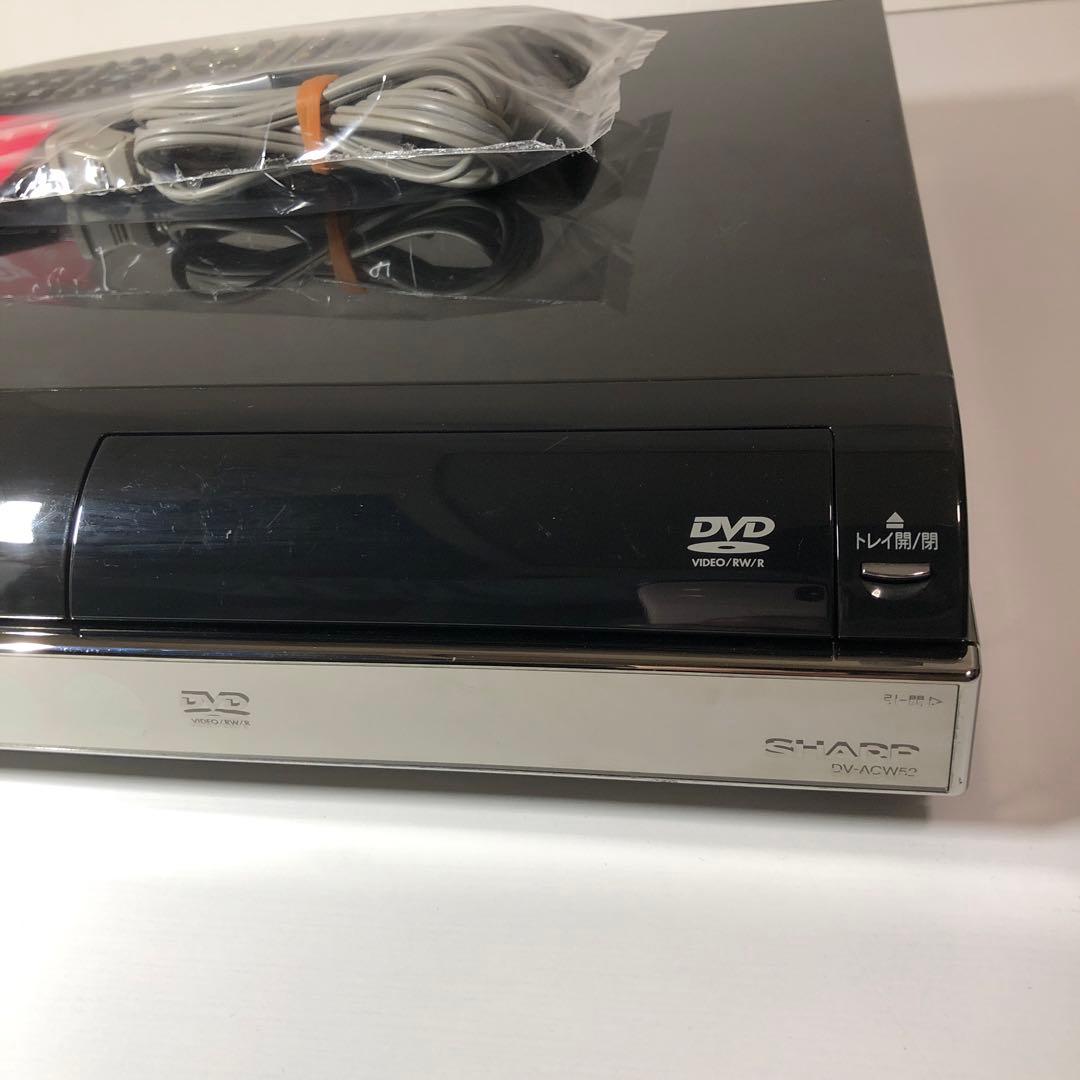 D141 SHARP AQUOS DVDレコーダー DV-ACW52