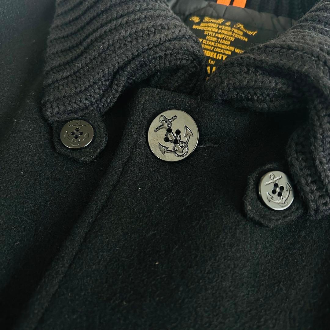 BEAMS別注 FIDELITYフィデリティ ドンキーコート ウールコート L