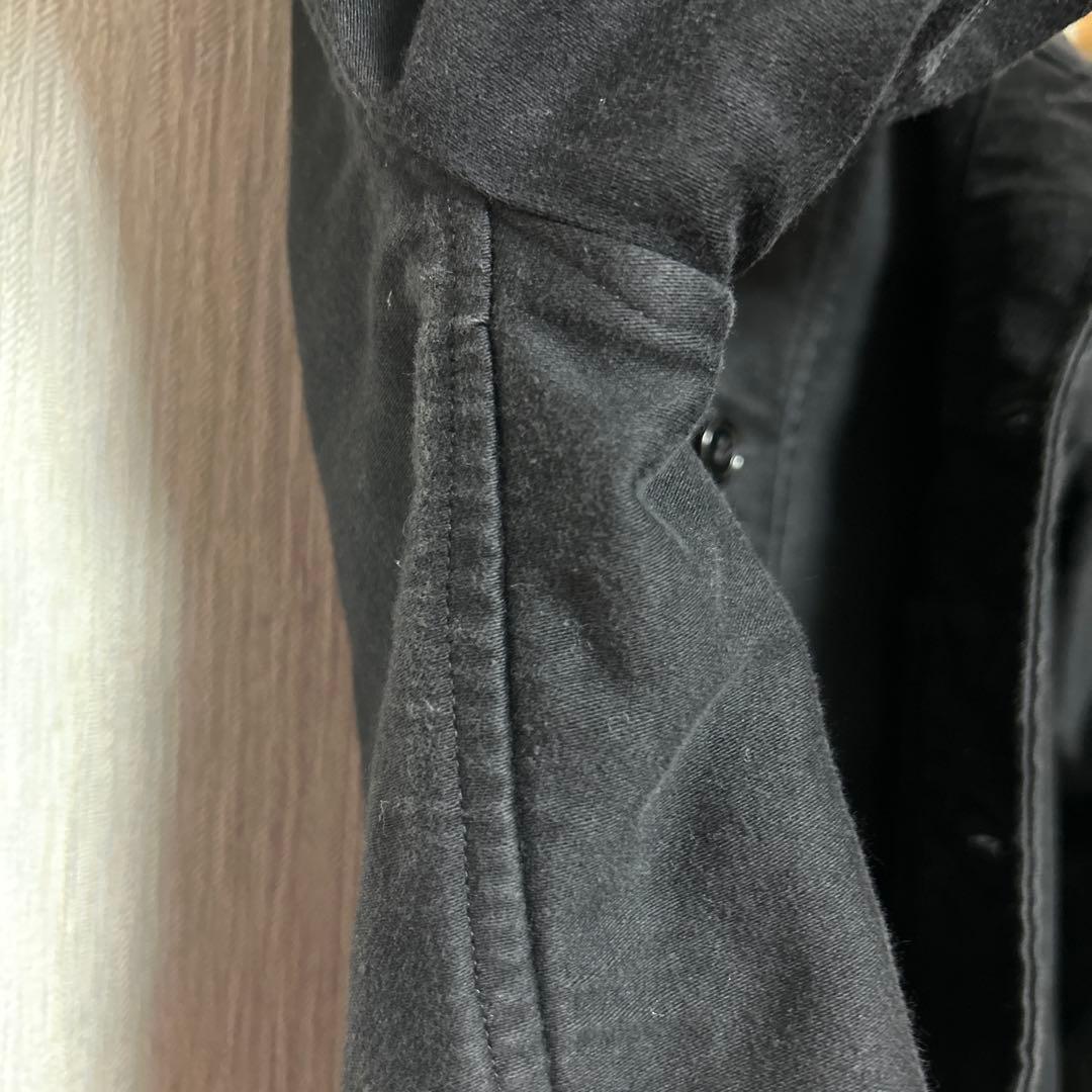 60s フランス モールスキンジャケット ブラック vポケ