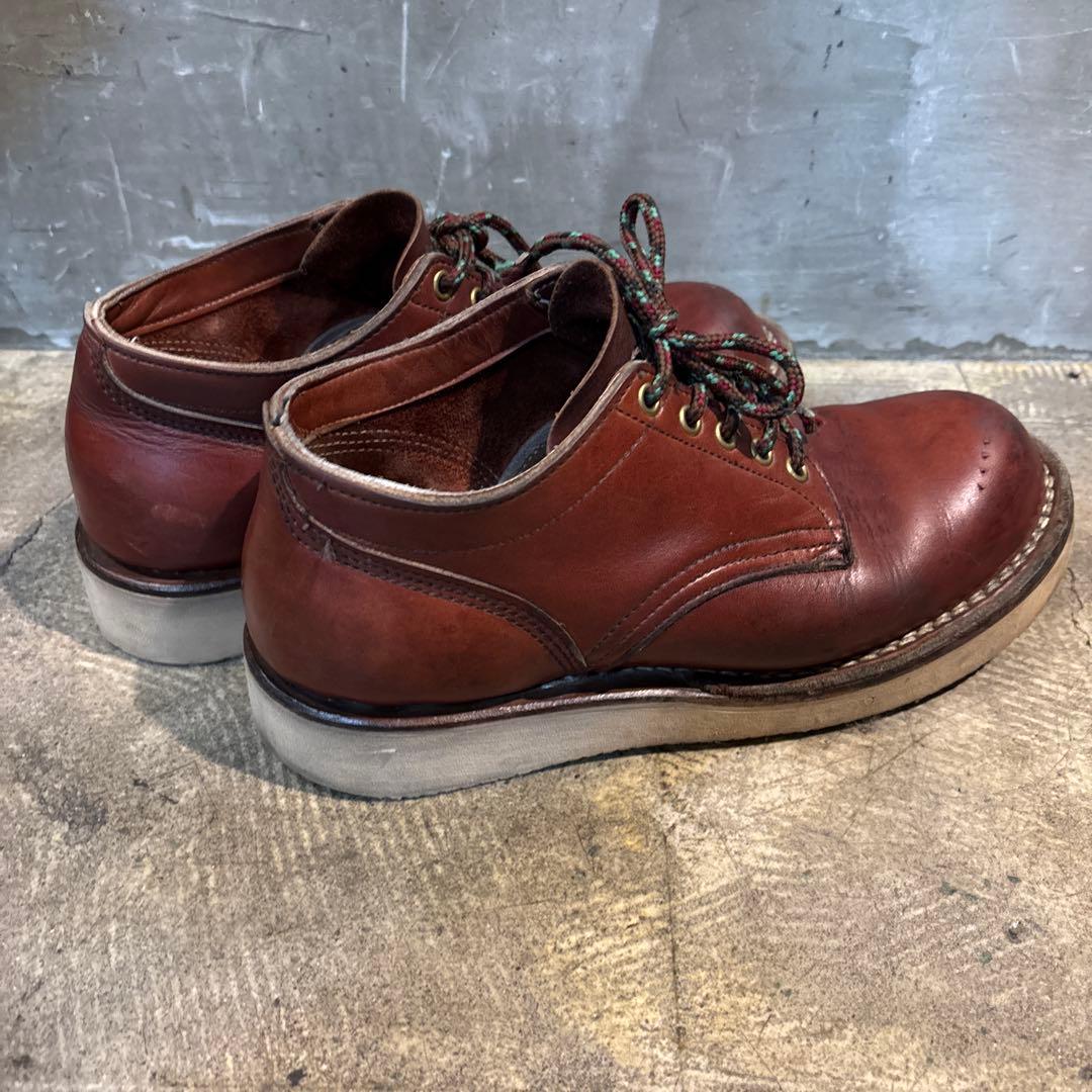 ハソーン　ネペンテス別注　オックスフォードブーツ　8 1/2 茶色　ブラウン