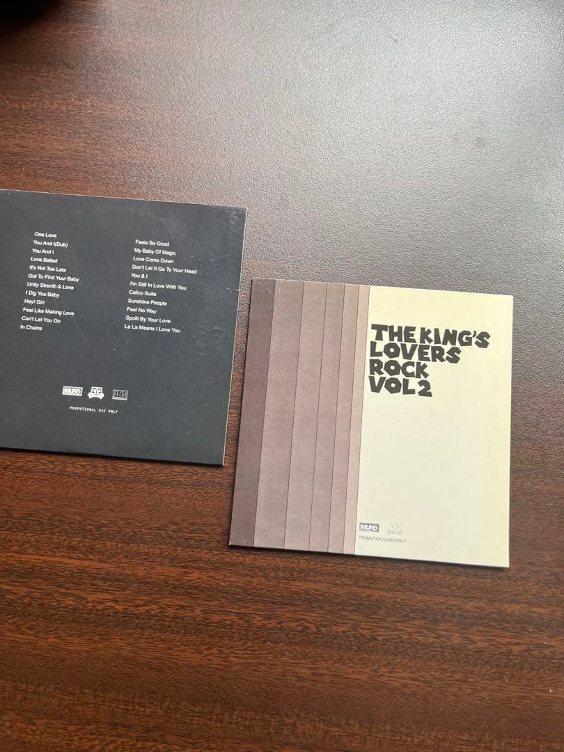 MURO THE KING'S LOVERS ROCK CDセット