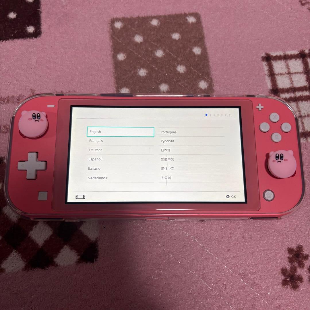 （商品説明必読）Nintendo Switch Lite コーラルピンク