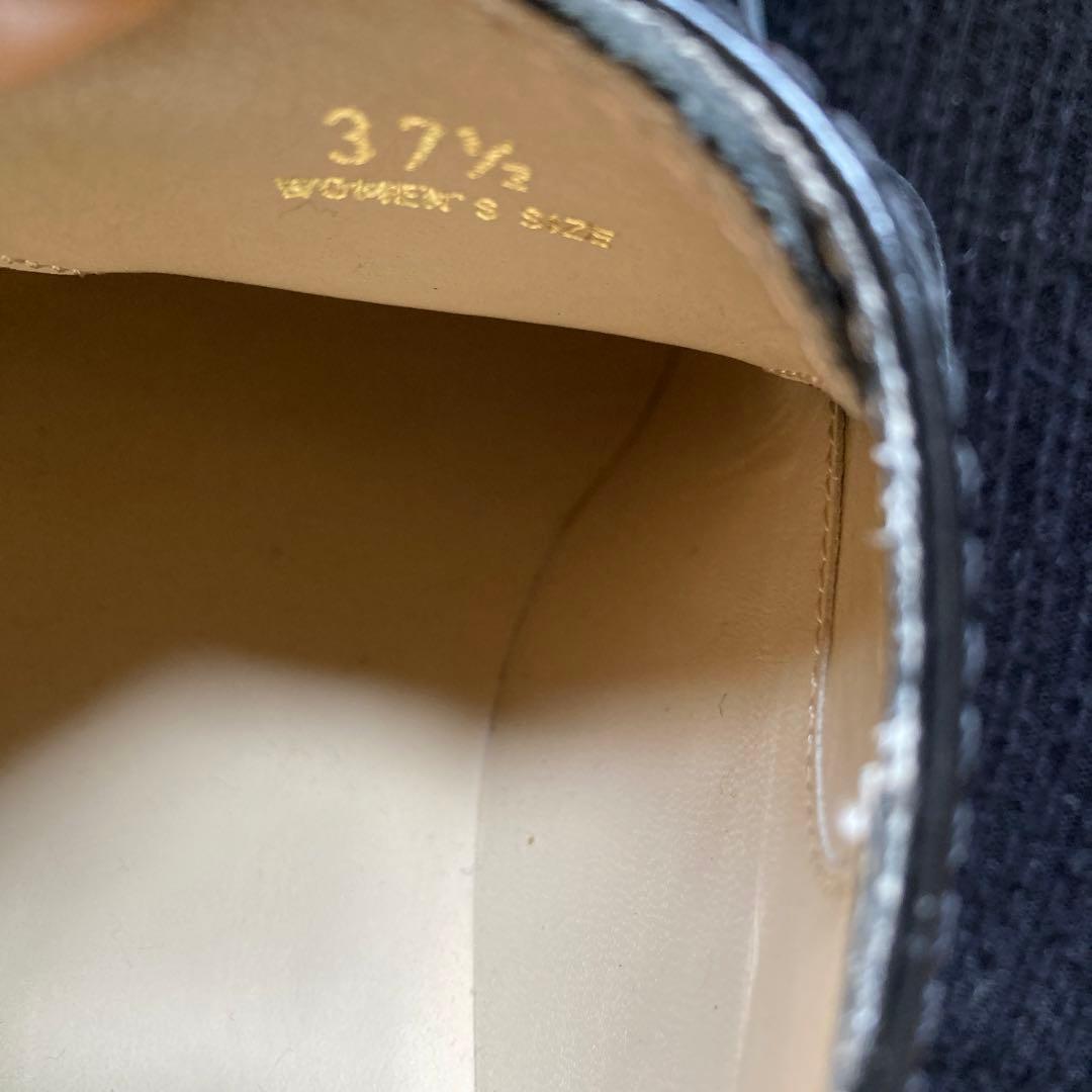 TOD'S 黒ローファー バックル付き