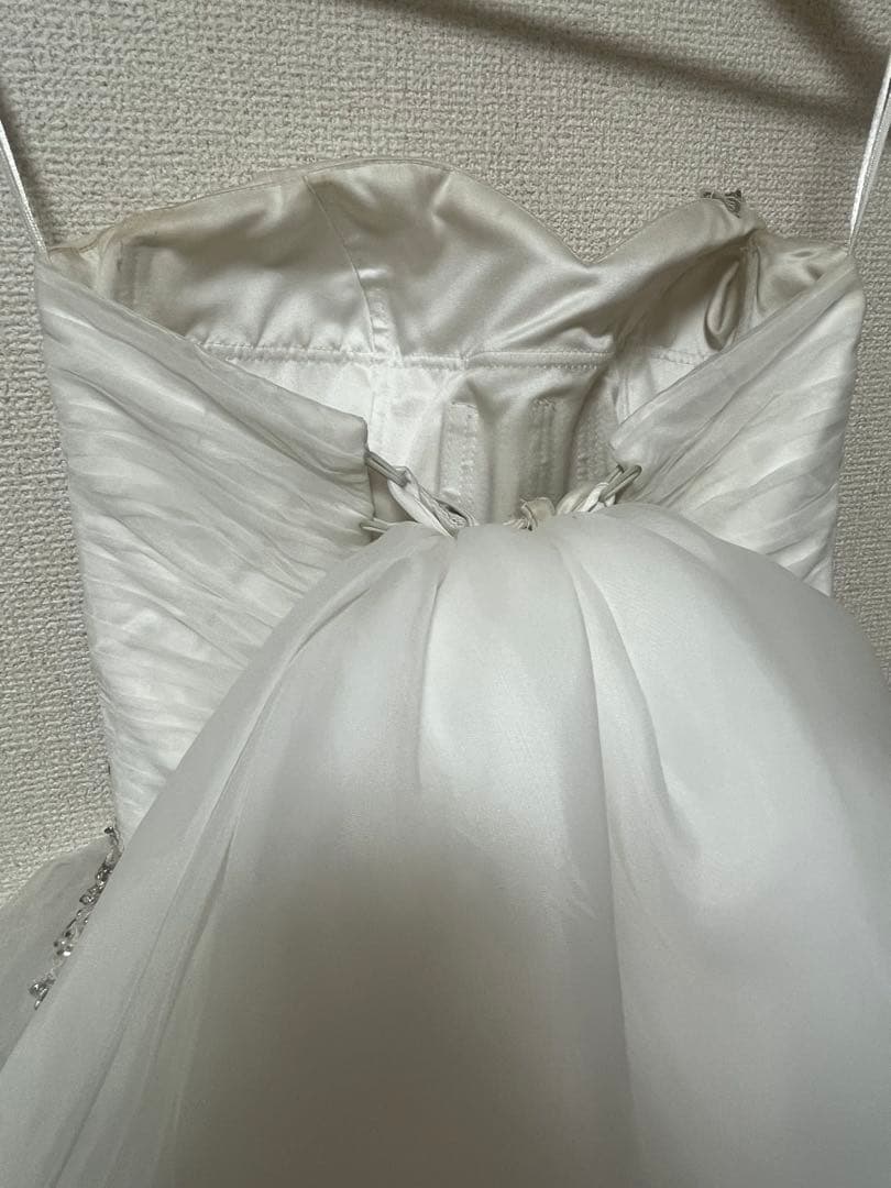 【値下げしました！Sサイズ】ウエディングドレス　プリンセス/A ライン