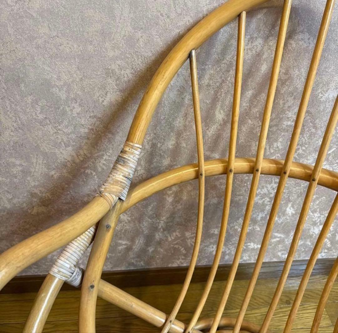 ラタン アームチェア アンティーク 平成レトロ 昭和レトロ 家具 椅子