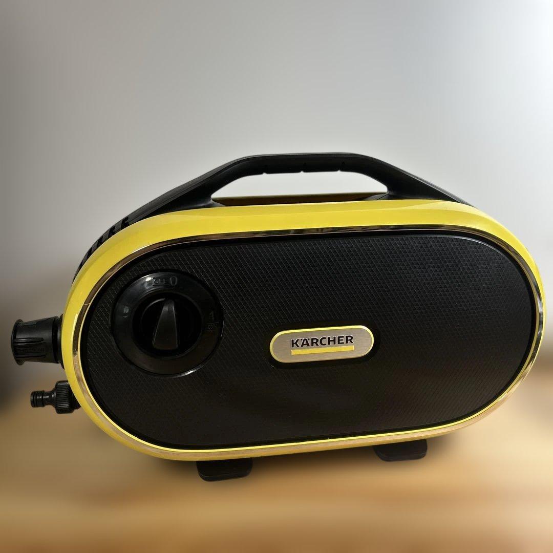 未使用品！【KARCHER 高圧洗浄機】ケルヒャー 静音設計 37.5倍威力