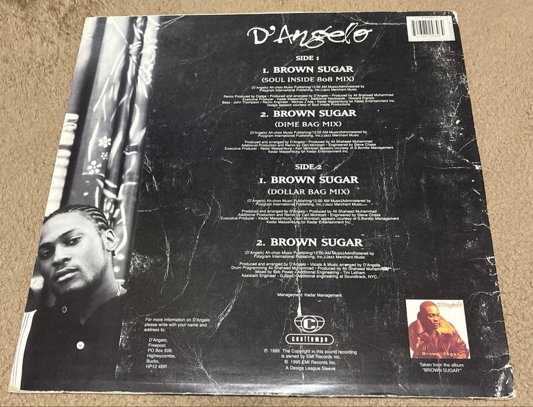 洋楽 D'Angelo Brown sugar