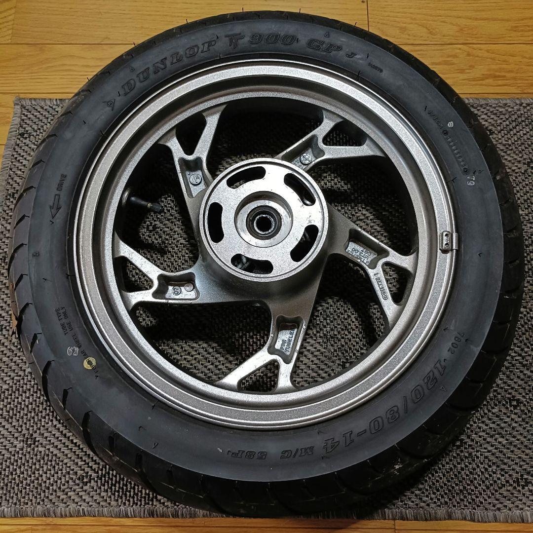 スカイウェイブ250 cj44.45.46用ホイール前後セット　オールペイント品