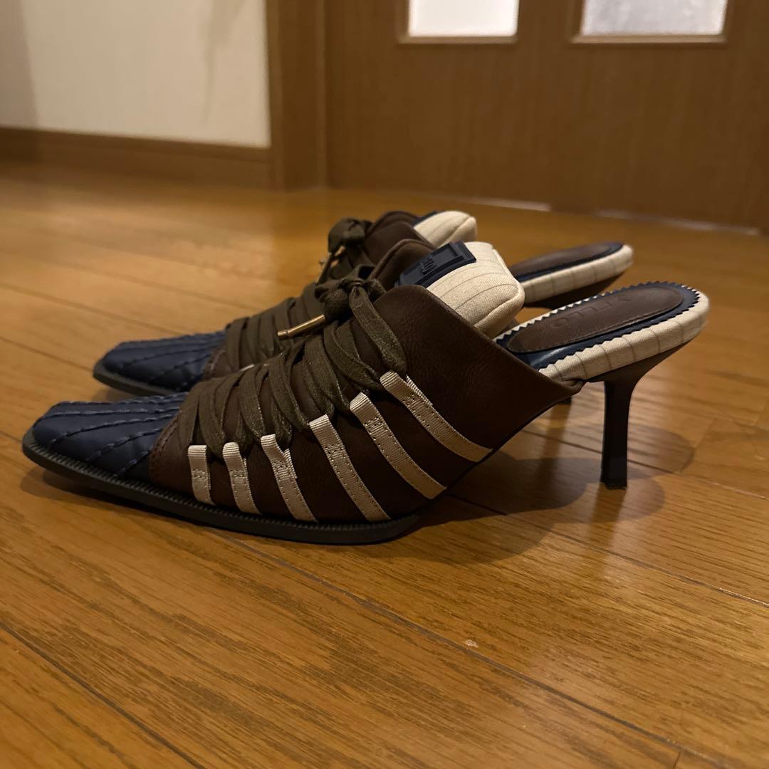 YELLOW　スニーカーミュール