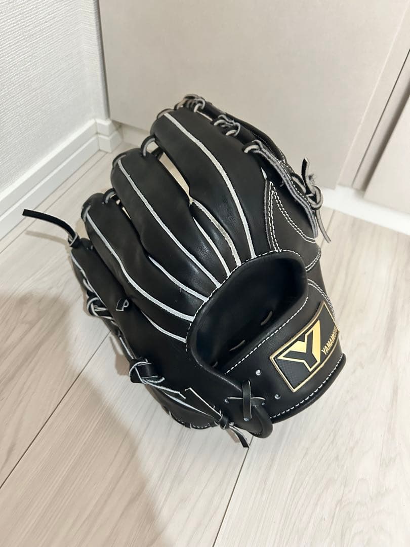 YGS CG98 IN ブラック　美品　小指2本　ジュテルレザー　硬式内野