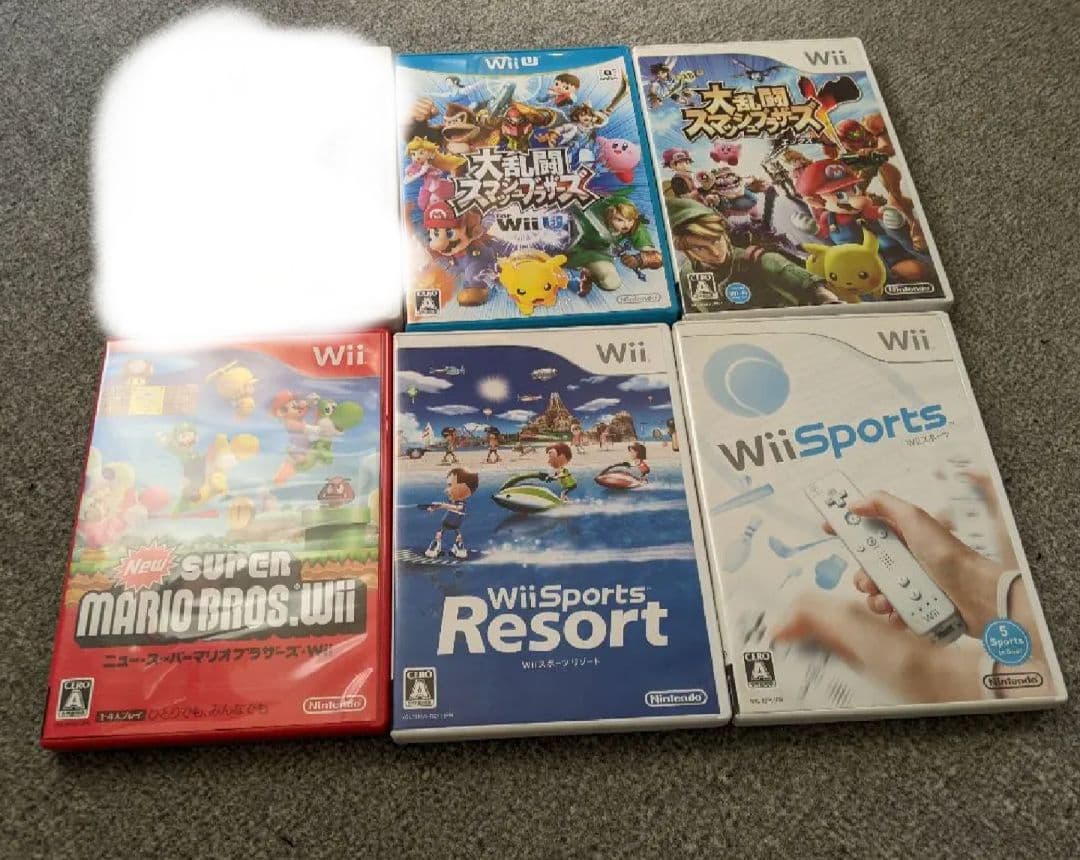 WiiU　すぐ遊べるセット　大人気スマブラ含みます