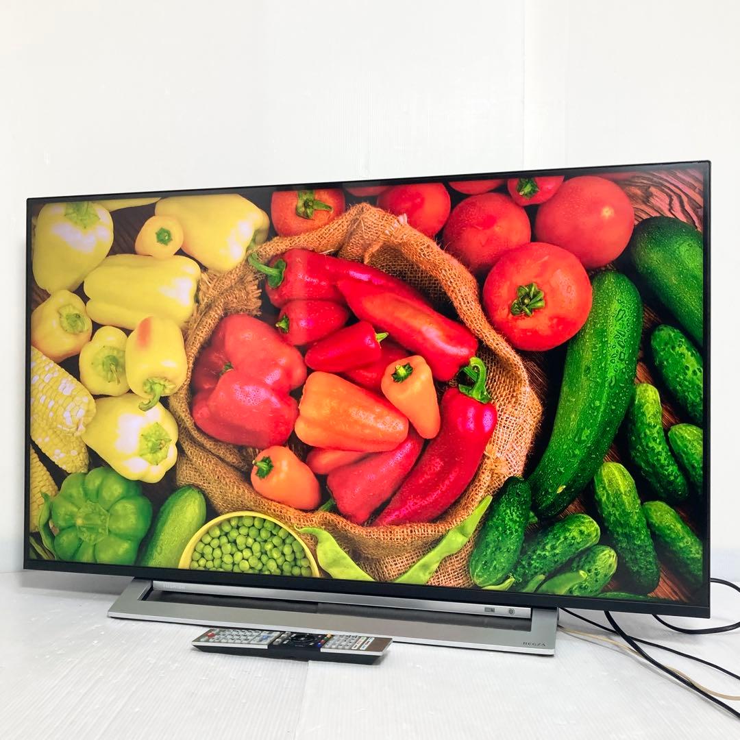 極美品 東芝 REGZA 43V型液晶テレビ 43M540X 2020年製