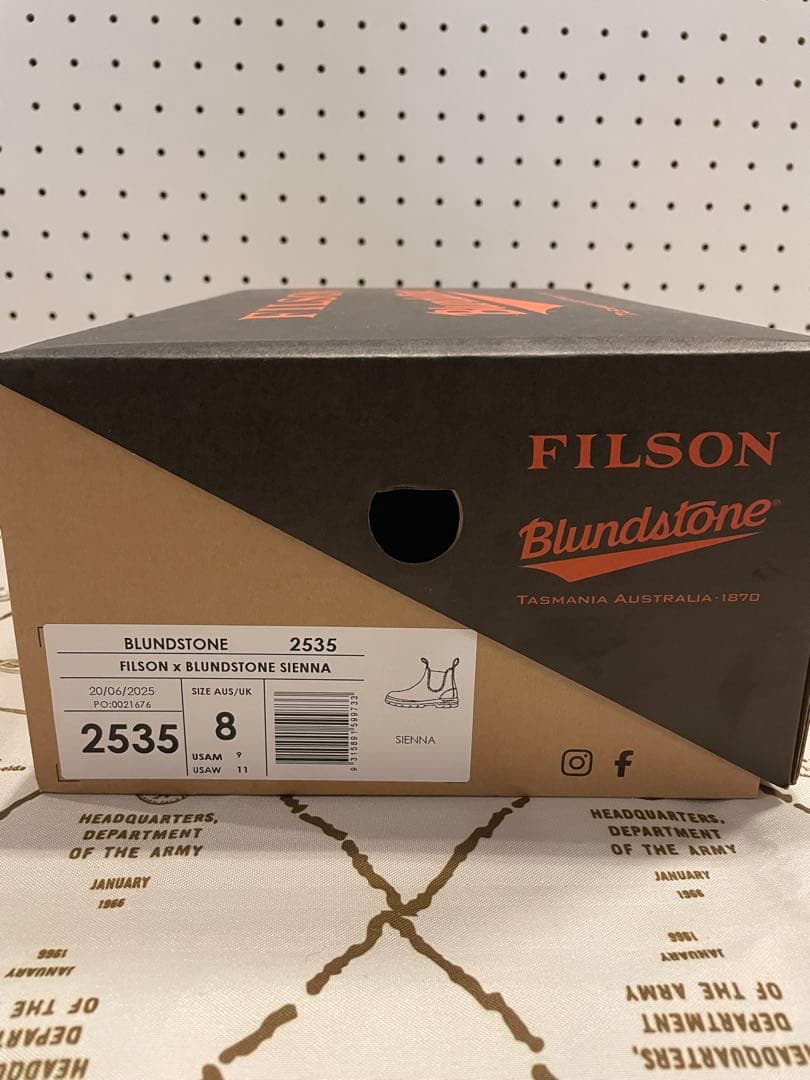 FILSON × Blundstone / #2535 Sienna UK8