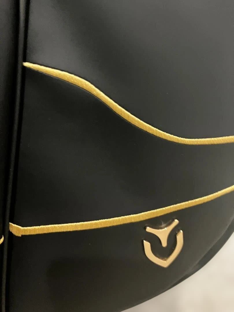 み*つ様 Vessel 18775 ゴルフキャディバッグ BK/GD