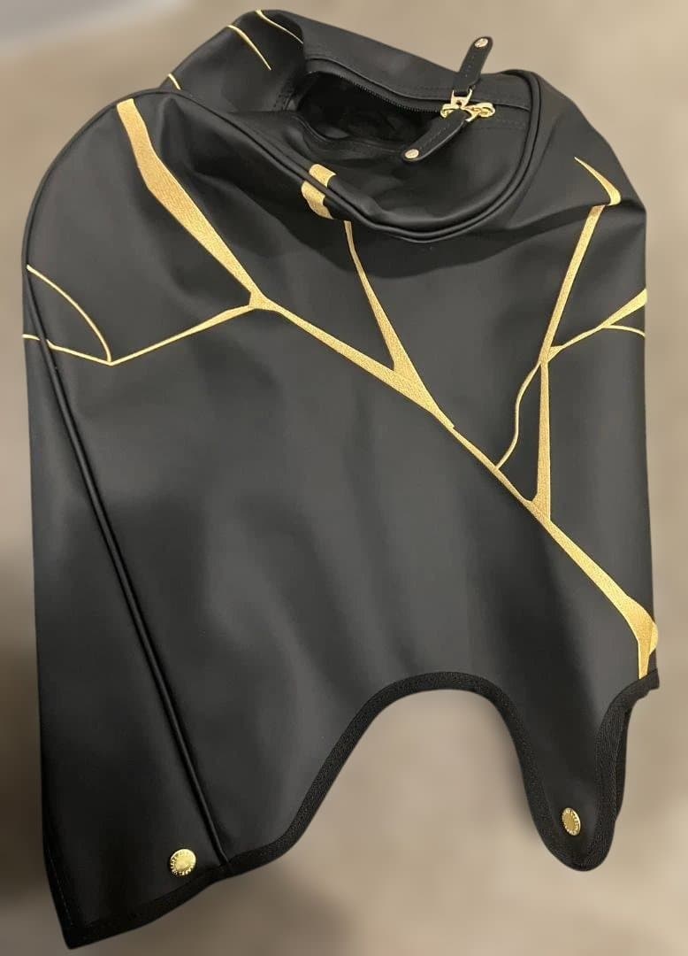 み*つ様 Vessel 18775 ゴルフキャディバッグ BK/GD