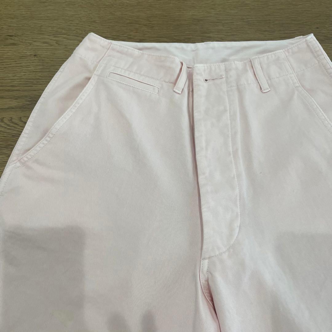 Spick and Span Higuchi×S チノワイドパンツ ピンク