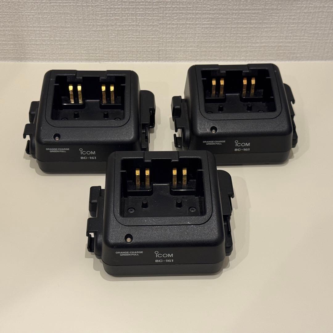 IC-D60 3台セット アンテナ・マイク付き