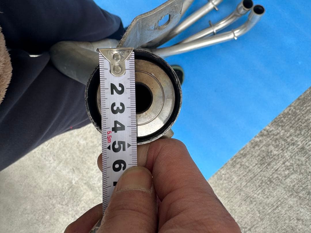 cbx用　アルミマフラー