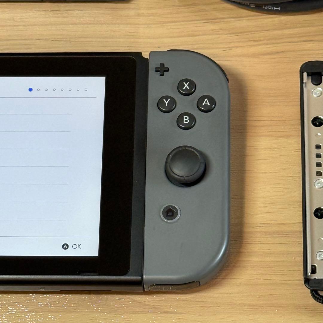 6-160 Switch 本体 バッテリー強化版 グレー