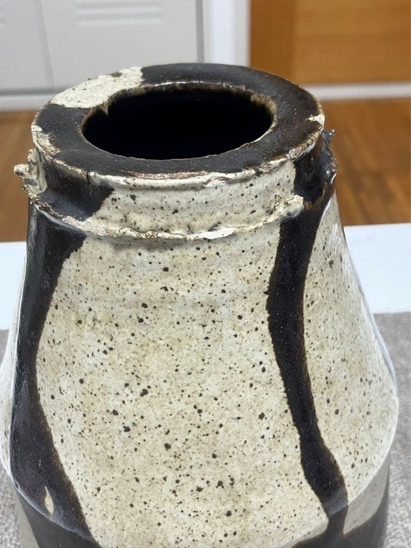 古琉球 人間国宝 古美術 在銘 花器 花瓶 花入 昭和期