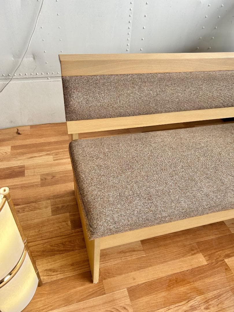 688 シギヤマ家具 カウチソファ 北欧 モダン ナチュラル 美品 ダイニング