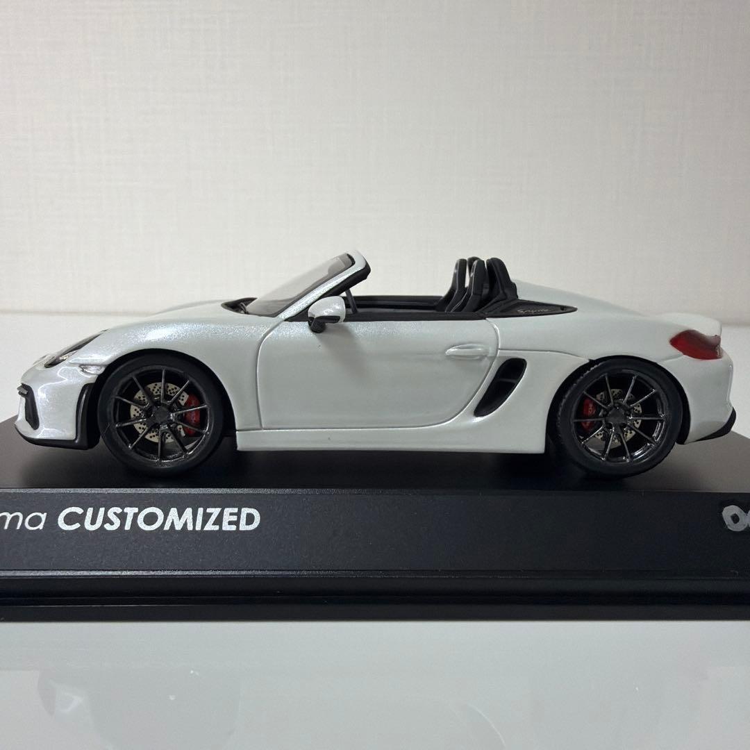 ミニカー 1/43 Porsche Boxter Spyder / Spark