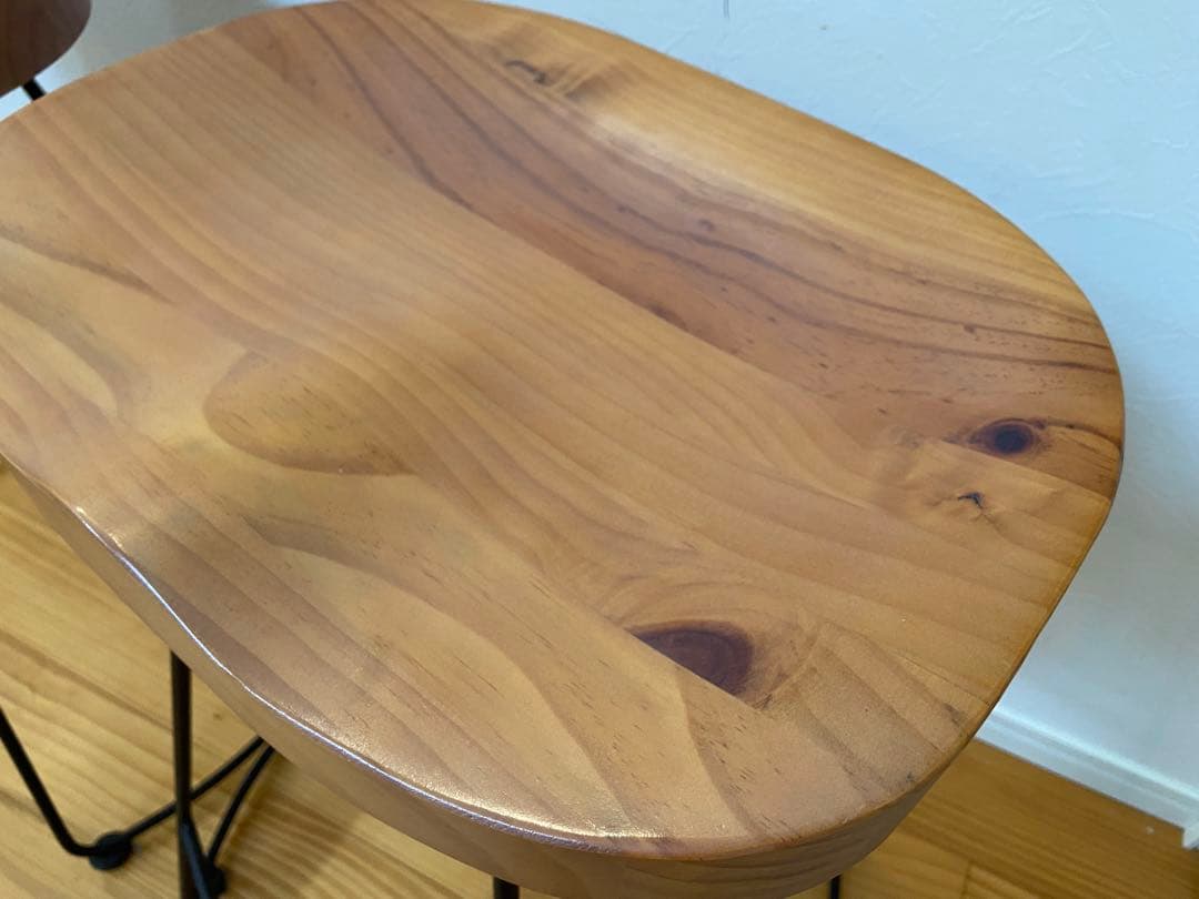 カウンタースツール2脚セット