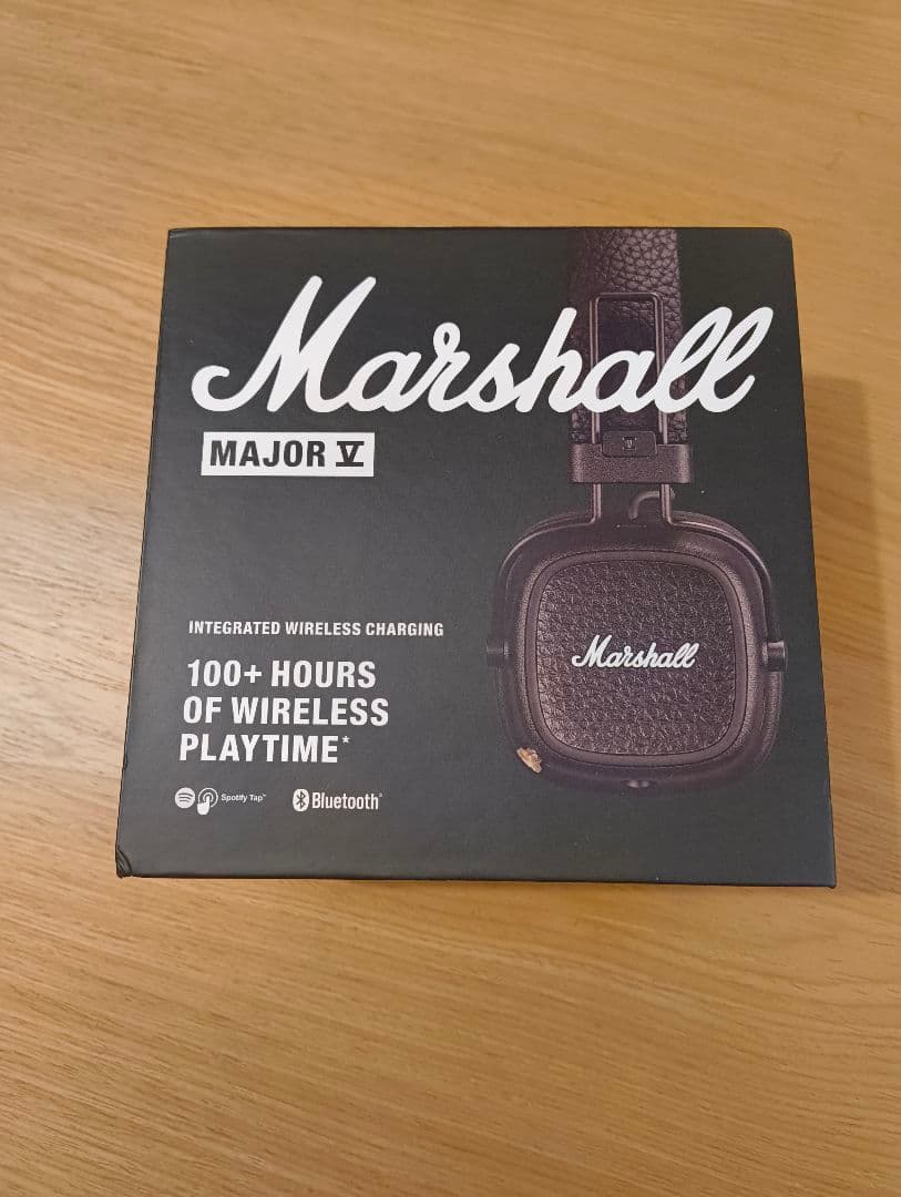 Marshall Major V ワイヤレスヘッドホン　ブラウン