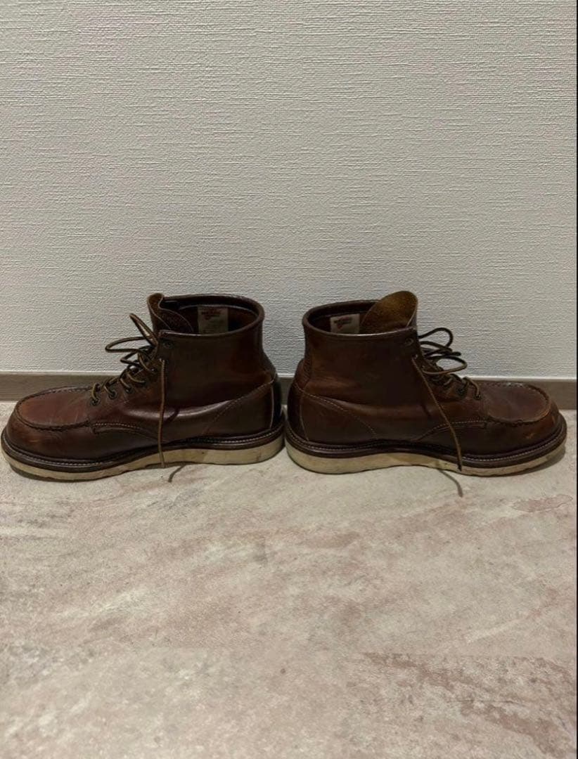 【USA製】RED WING 1907 ブーツ 8D茶色　レザー