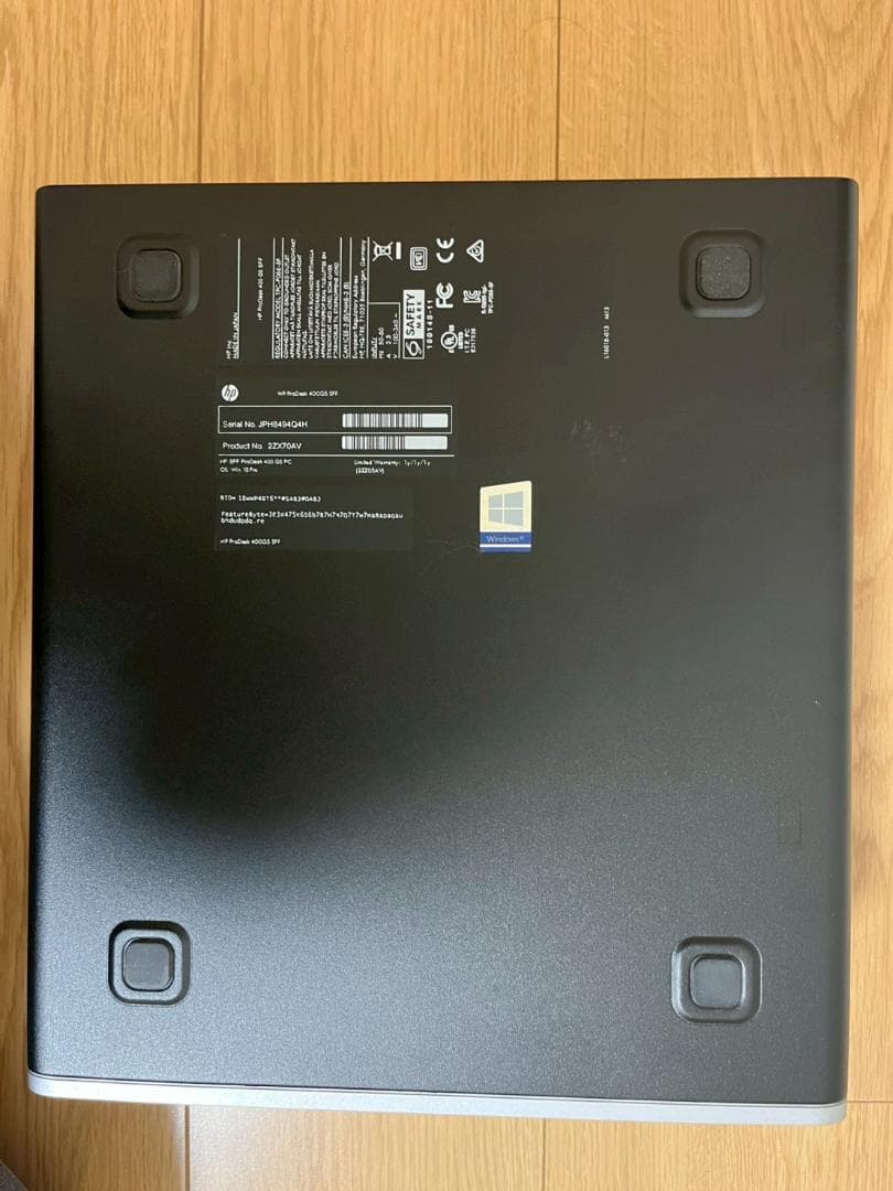 ★期間限定特価★HP Prodesk 400 G5デスクトップ高速即納新品SSD