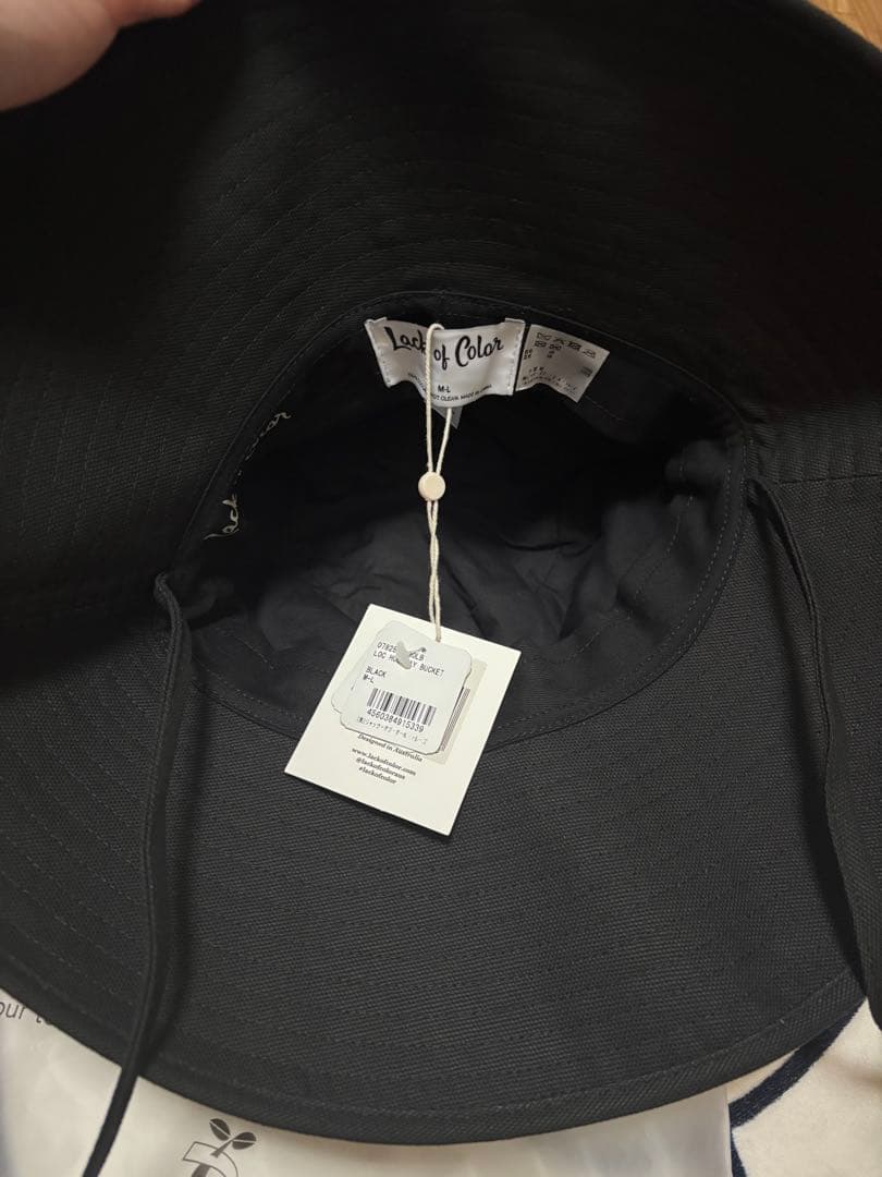 Lack of Color ホリデーバケット UPF50+ 【新品未使用】