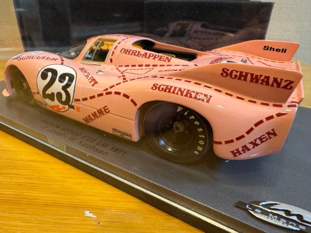 【SPARK】Porsche 917/No23 LM1971 Pink Pig