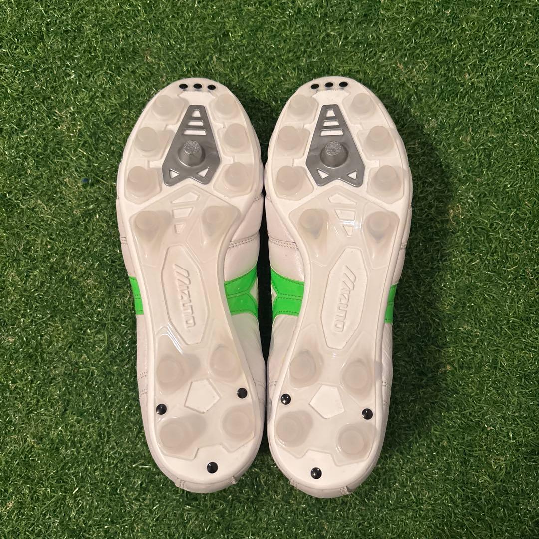Mizuno Morelia （モレリア）サッカースパイク限定足グレー/グリーン