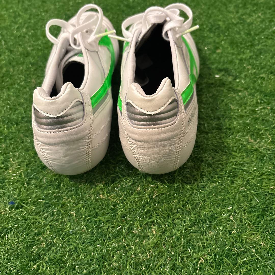 Mizuno Morelia （モレリア）サッカースパイク限定足グレー/グリーン
