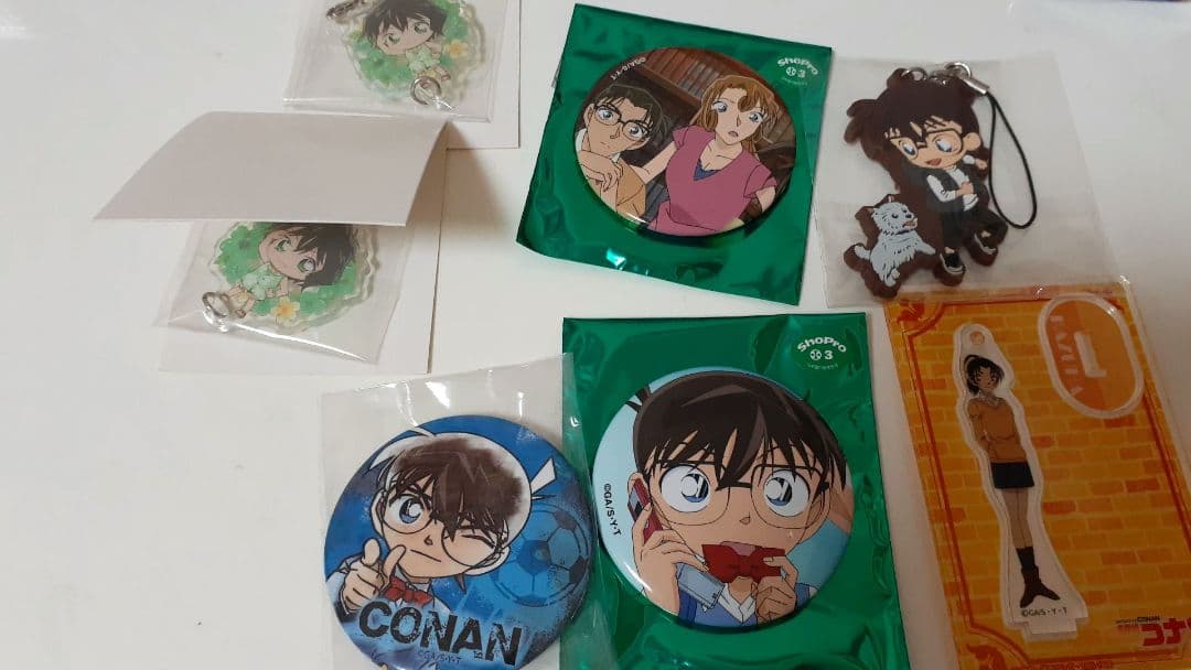 怪盗キッド多め、名探偵コナングッズまとめ売り