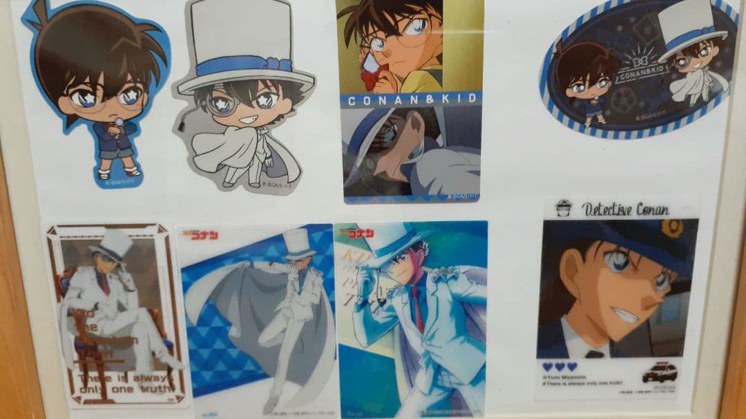 怪盗キッド多め、名探偵コナングッズまとめ売り