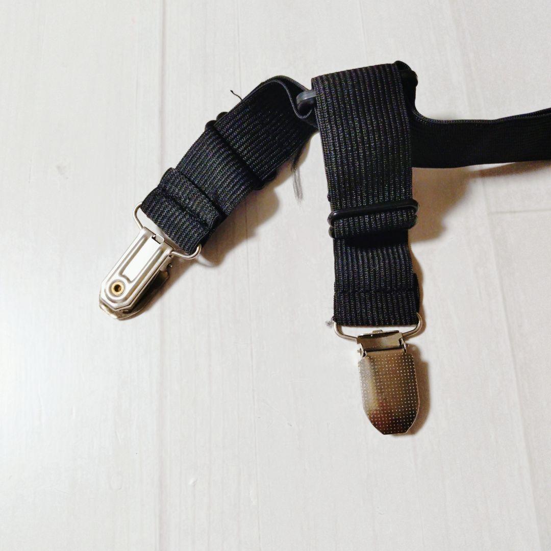 四角ベッドシーツクリップ ゴムバンド フラットシーツ 調節可能 (ブラック)