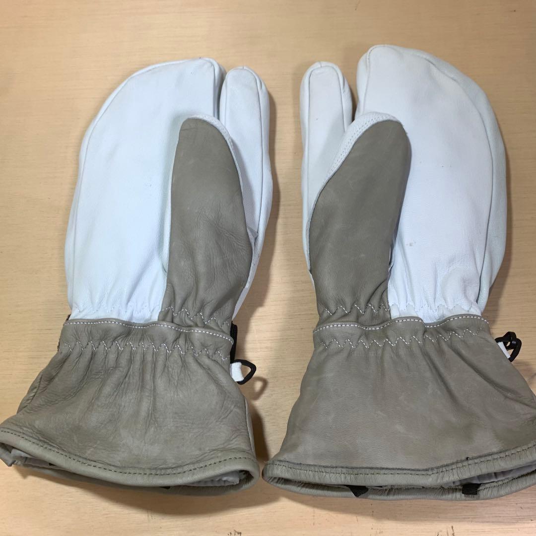 Hestra へストラ本革ミトン グローブ グレーツートン色 9インチ