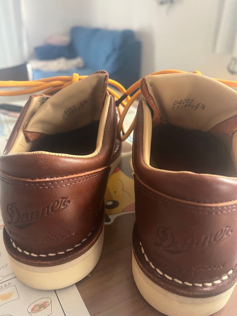 ダナーマウンテンリッジレザーシューズ ブラウン D4007　サイズ24.5cm