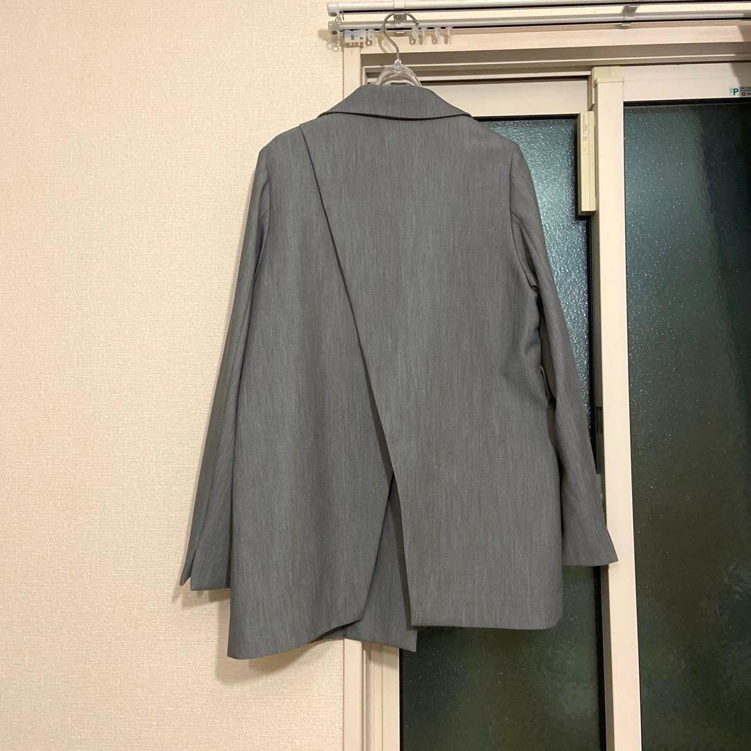 Aimeine エメイン バックスリットベルトジャケット