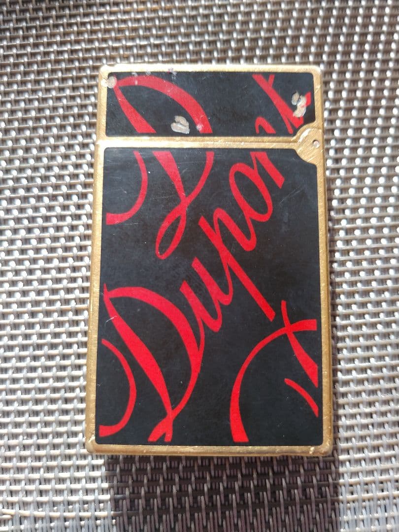 Dupont ライター 黒と赤