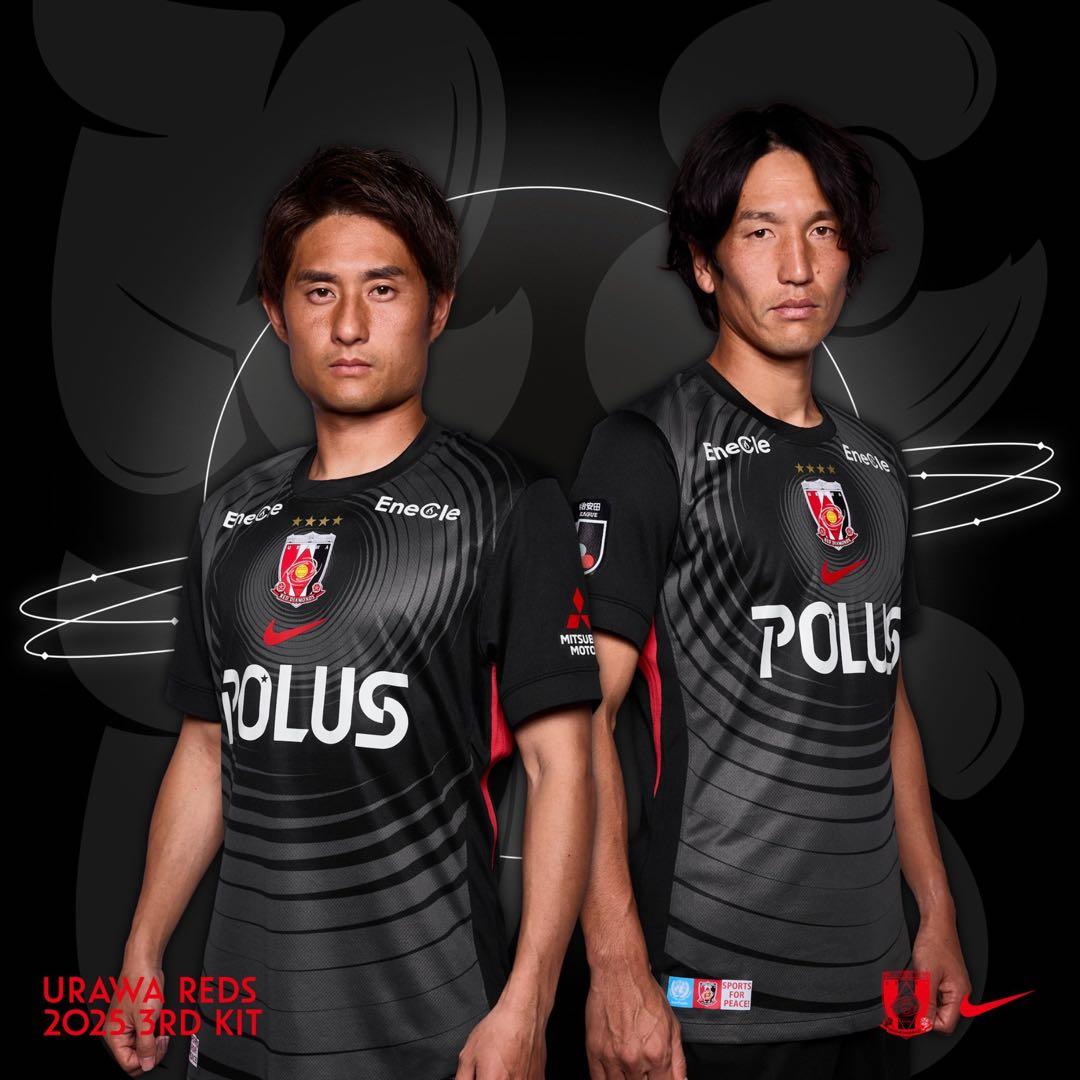 2025浦和レッズ　3rdキット　Mサイズ
