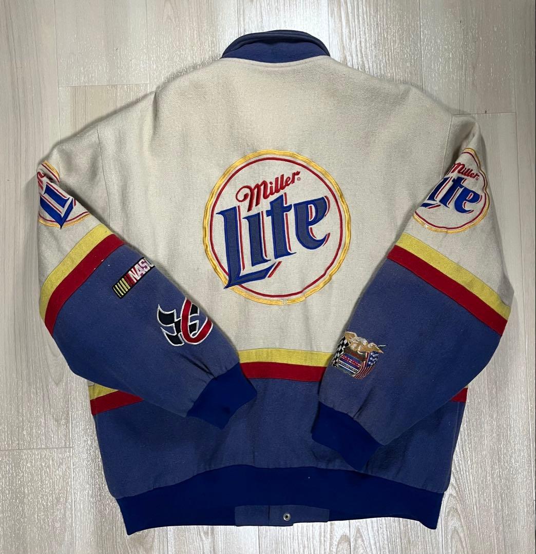 90sJeff Hamilton ジェフハミルトン　レーシングジャケット