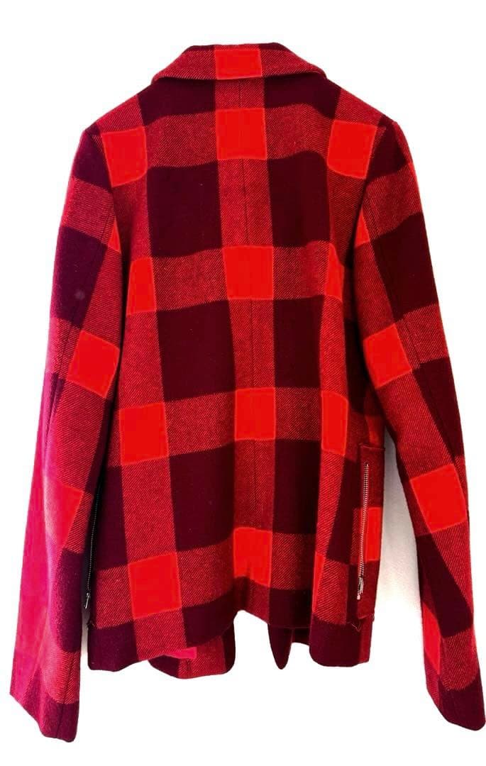 初期　UNDERCOVER ブロックチェック　ジャケット　赤　レア　ヴィンテージ