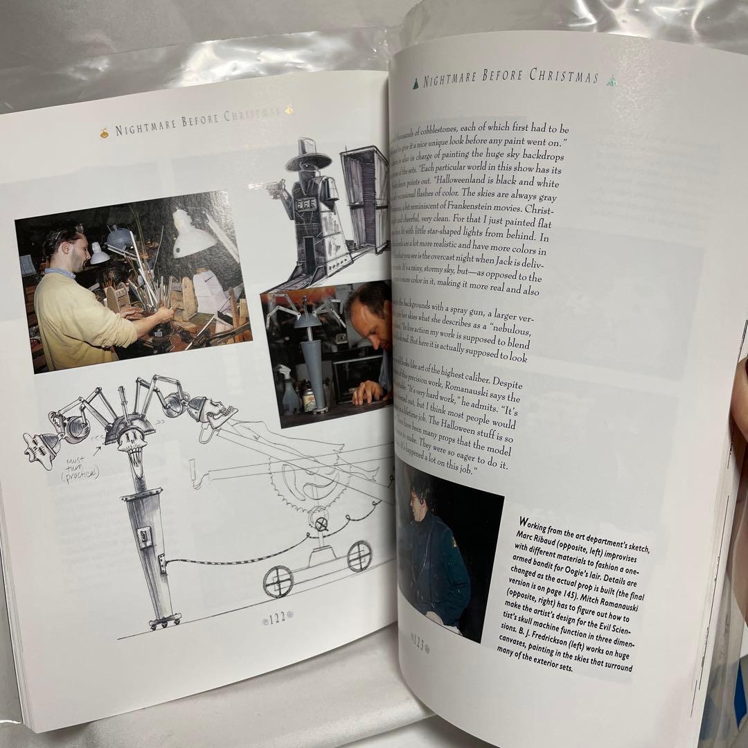 ナイトメアビフォクリスマス　設定資料集　洋書