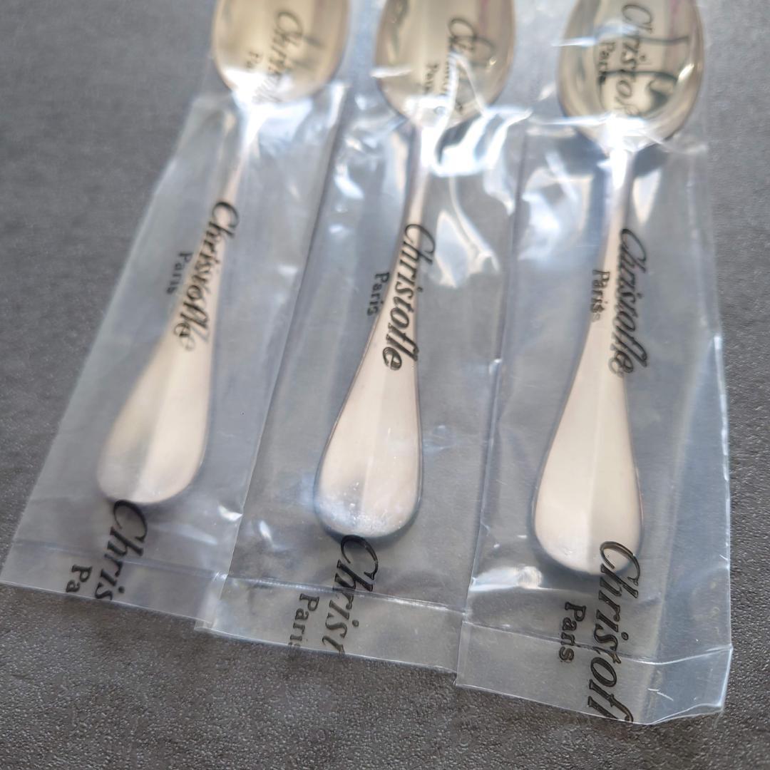 クリストフル フィデリオ コーヒースプーン 未開封 3点