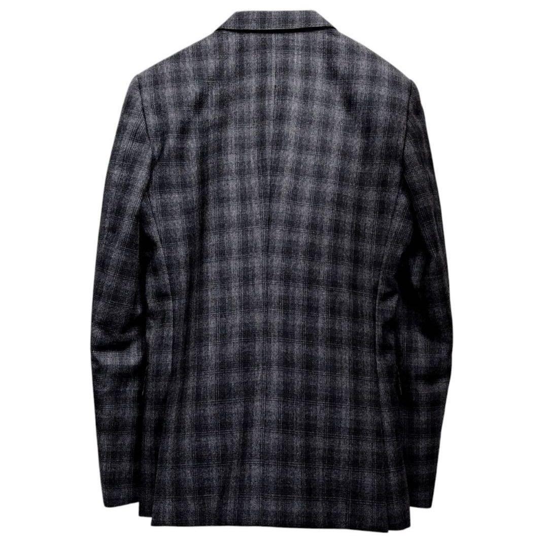 JOHN LAURENCE SULLIVAN グレー系チェック柄スーツ　38