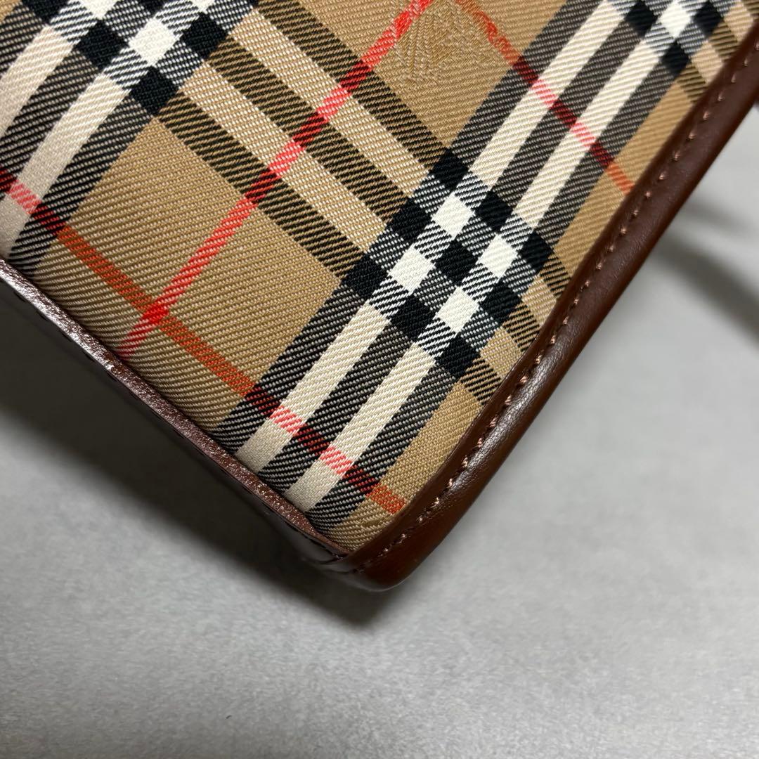 極美品✨BURBERRY'S クラッチバッグ ノバチェック ベージュ ホースロゴ
