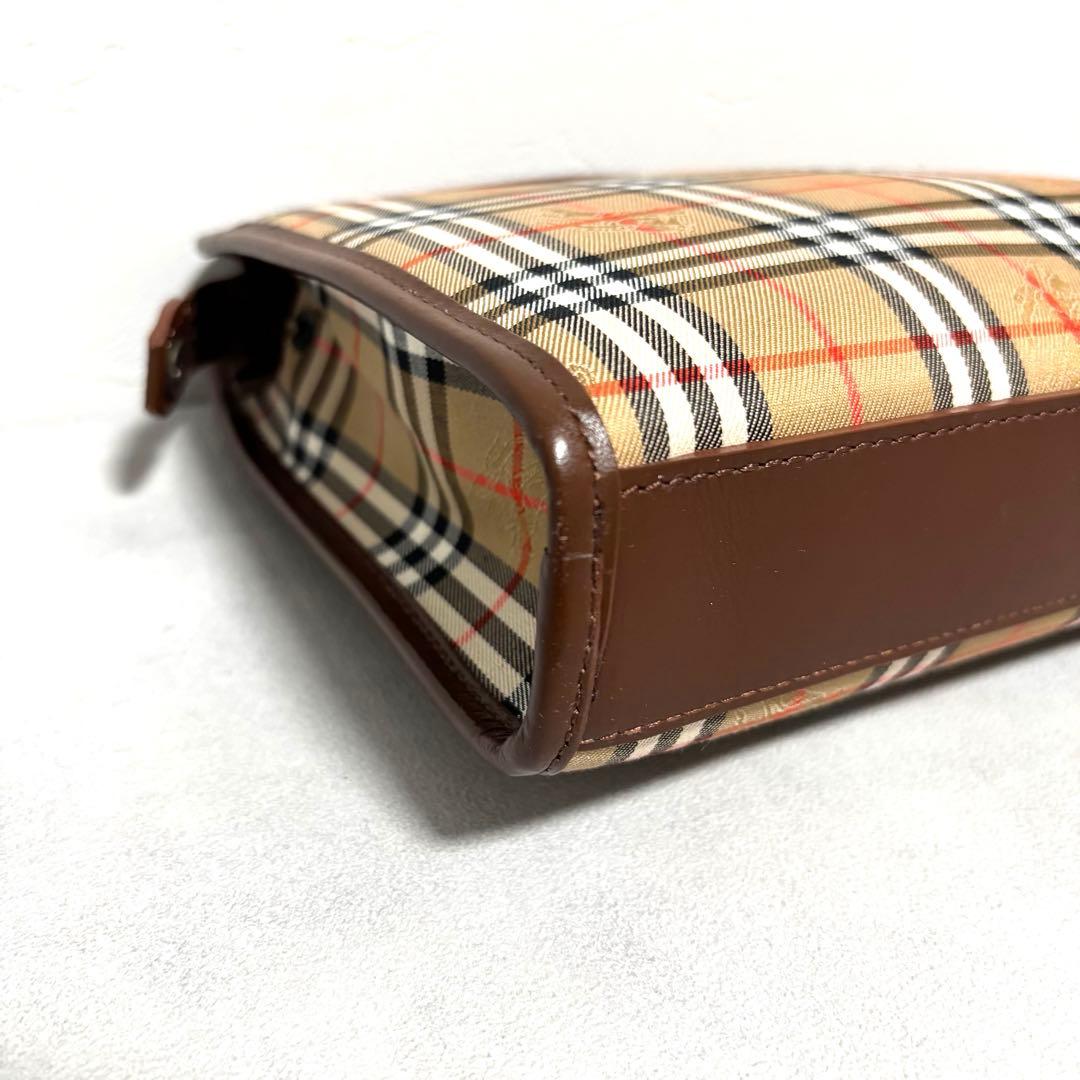 極美品✨BURBERRY'S クラッチバッグ ノバチェック ベージュ ホースロゴ